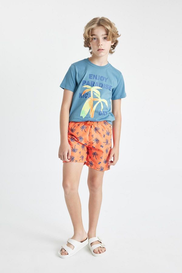 Shirt and swim shorts set shop