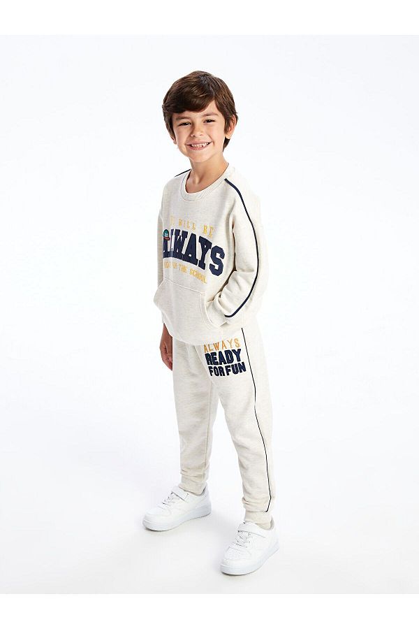 LC Waikiki Jogger Sweatpants with Elastic Waistband for Baby Boy Trendyol
