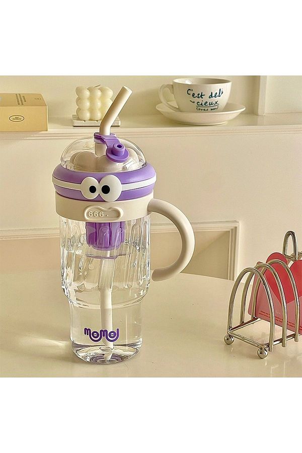 Luca Mia-1200 ml Momo Long Straw Drinker / Flask 1