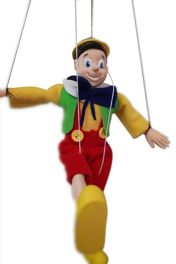 Uçaneller Kuklaevi-Pinocchio Puppet with String 1