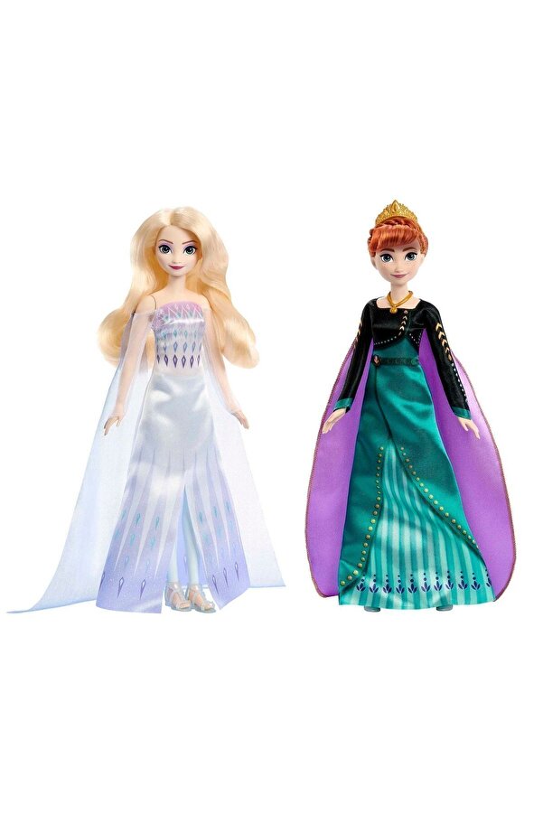 DİSNEY Mattel Disney Karlar Ükesi Prensesleri Anna ve Elsa - 2'li Paket HMK51