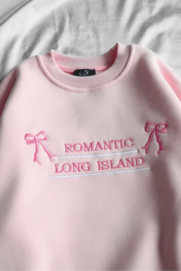 Nomantic pink sweatshirt clearance