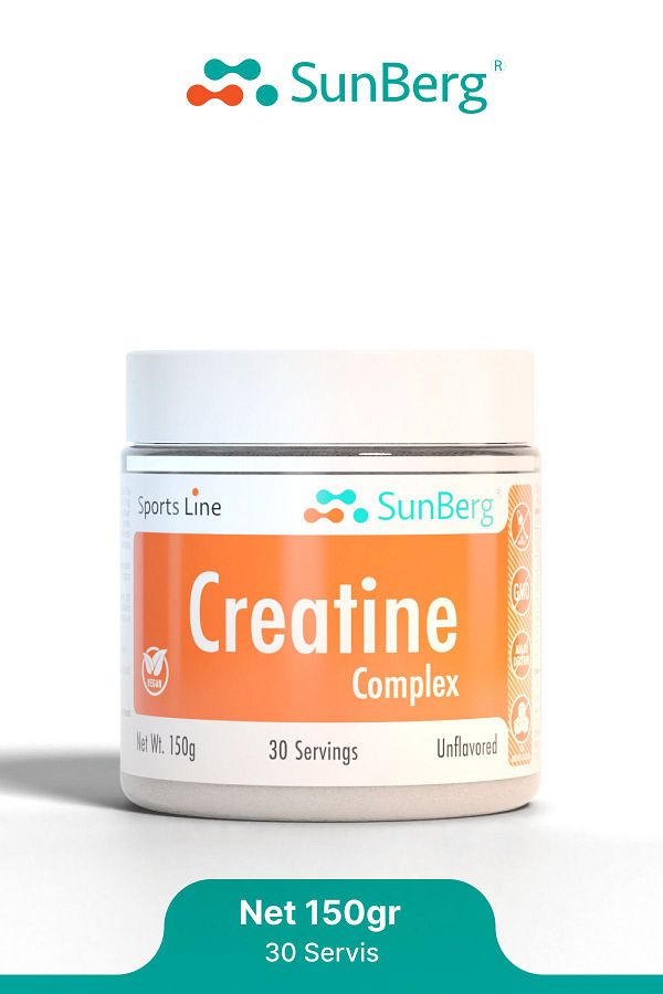 SunBerg-Creatine Monohydrate, Creatine HCL and Tricreatin Malate - Creatine Complex 1