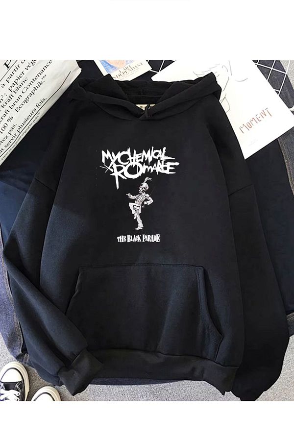 POPULUS My Chemical Romance Mcr Sweatshirt Relaxed Fit Trendyol