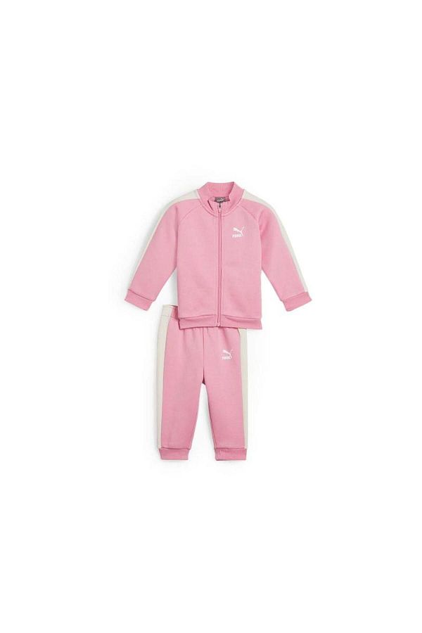 Puma M n cats T7 Icon c Suit Baby Tracksuit Set 625435 48 Purple Trendyol