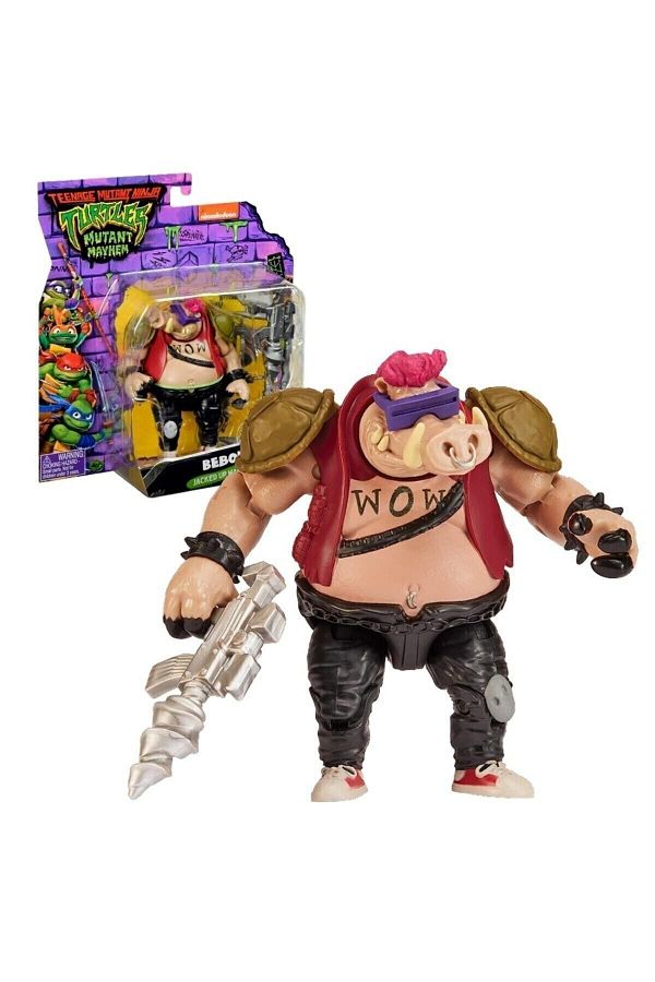 TMNT-Ninja Turtles Action Figures 11 Cm Bebop Jacked Up Warthog 1