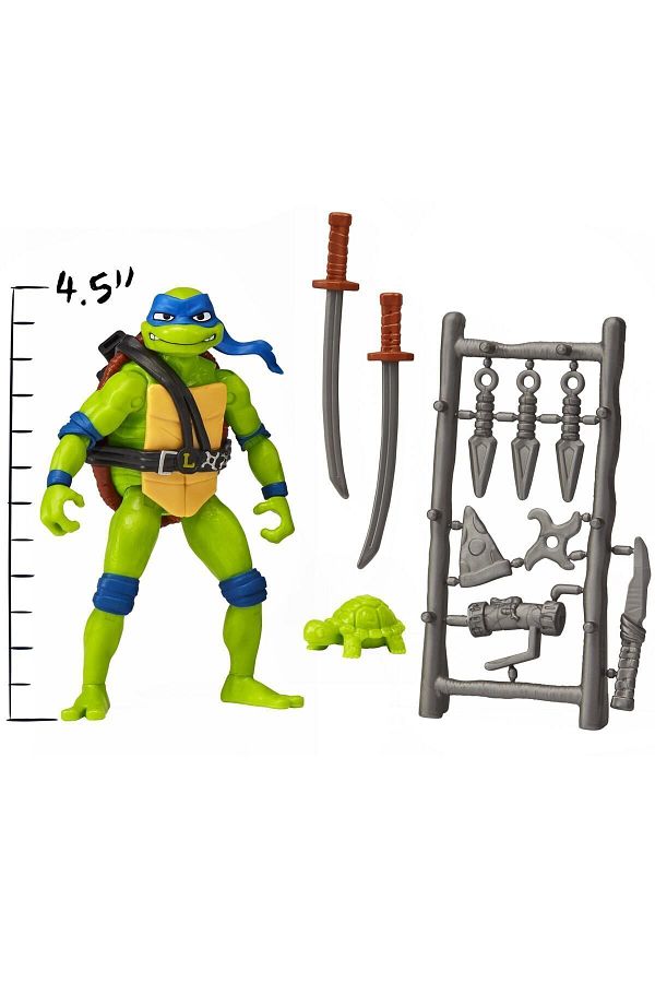 TOYFEST-مجسمات سلاحف النينجا - ليوناردو 11 سم 1