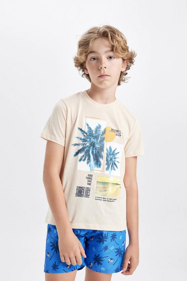 Time and tru swim shorts top