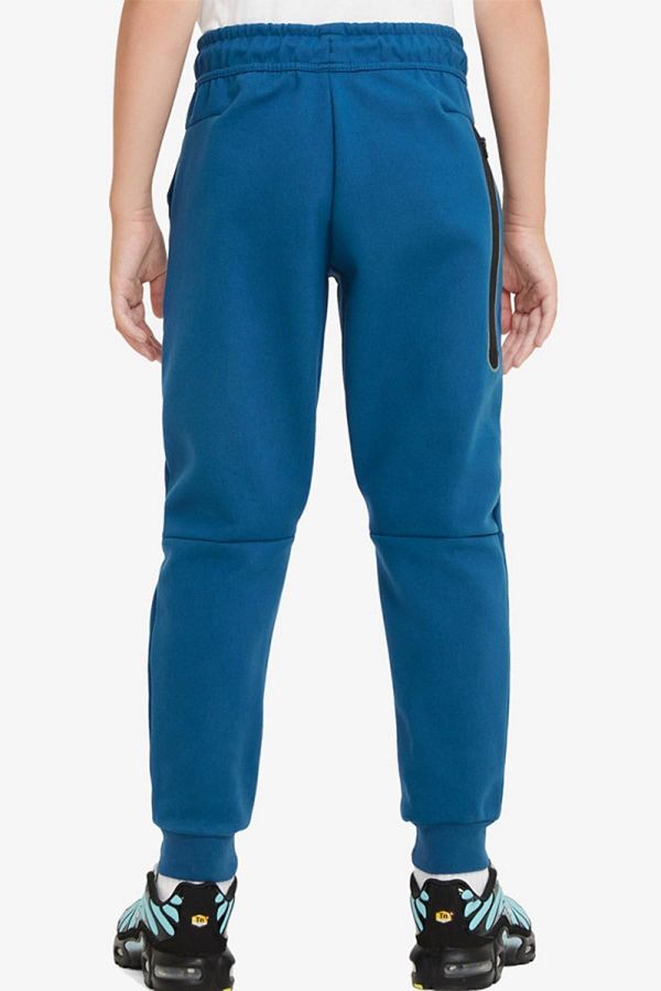 Nike Tech Fleece Unisex Boy s Tracksuit Thick Bottom Navy Blue Trendyol