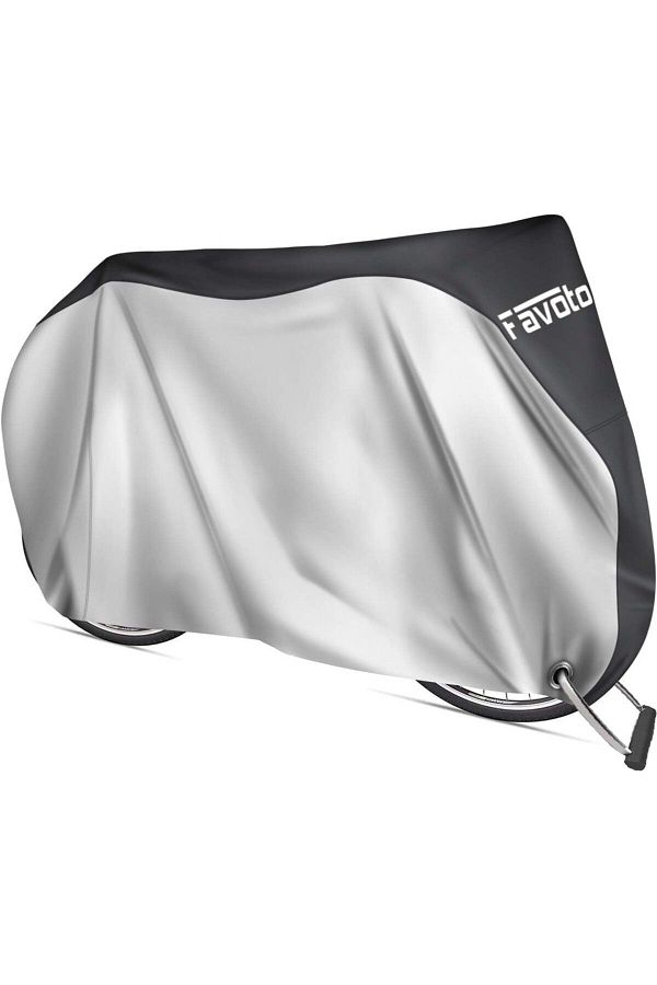 Fabric bike cover top