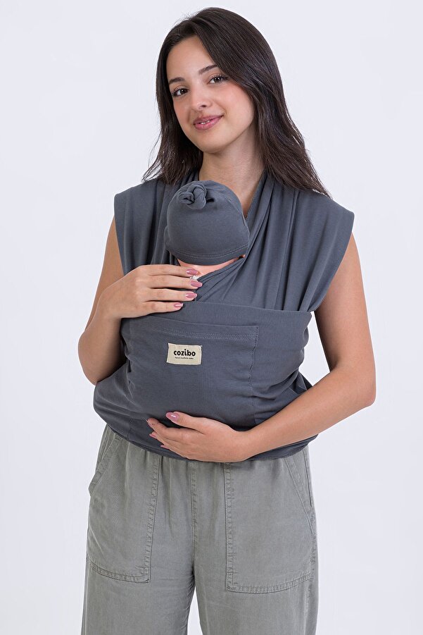Cozibo Sling Anakucağı Cepli Bebek Taşıma Şalı