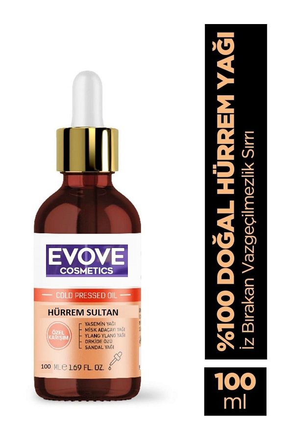 Evove Cosmetics-Hürrem Sultan Oil - Indispensable and Non-Marking Special Night Ritual 1