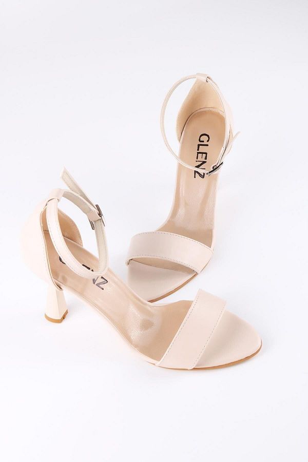 Glenz-Pantofi cu toc cu cataramă cu bandă stiletto pentru femei Ts1138 1