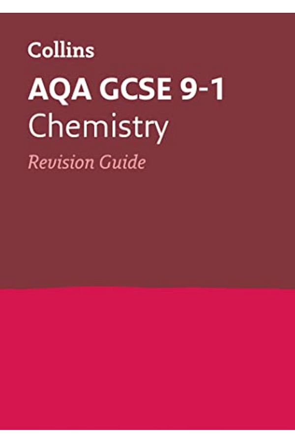 Harper Collins-دليل مراجعة الكيمياء للصف التاسع من Aqa مثالي للتعلم المنزلي 2023 و2024 امتحانات Collins GCSE Gr 1