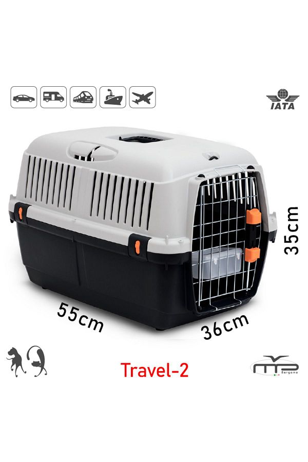 Fauna Pet Supplies Wojer Bracco Travel 2 Premium 55 36 35cm Luxury Cat Dog Travel and Transport Cage Trendyol