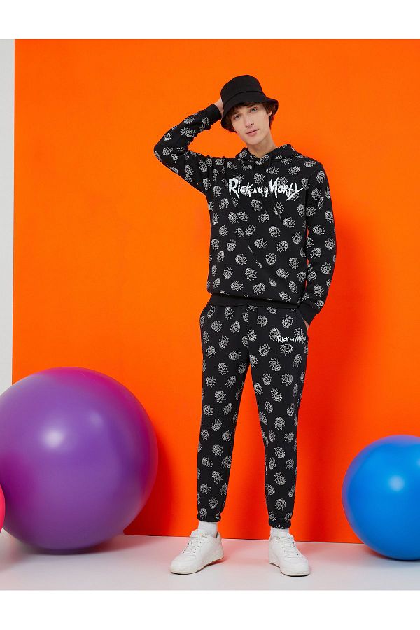 Koton Rick And Morty Sweatpants Licensed Printed Trendyol