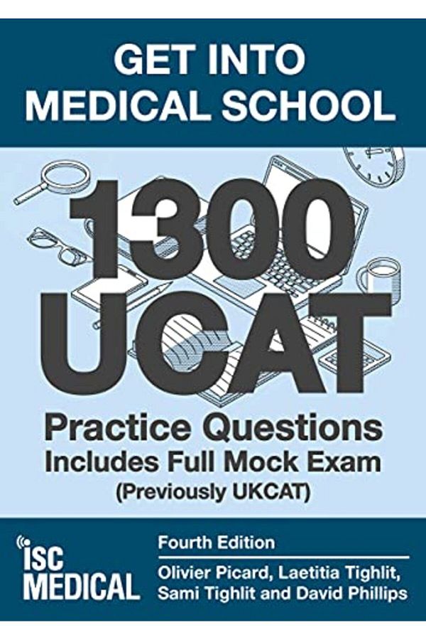Gardners Books-Get Into Medical School 1300 Ucat Practice Questions Includes Full Mock Exam Previously Ukcat 1