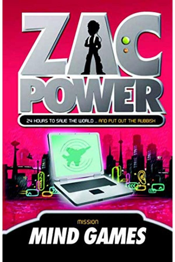Macmillan Distribution-Zac Power #3 Mind Games 24 Hours To Save The World And Put Out The Rubbish 1