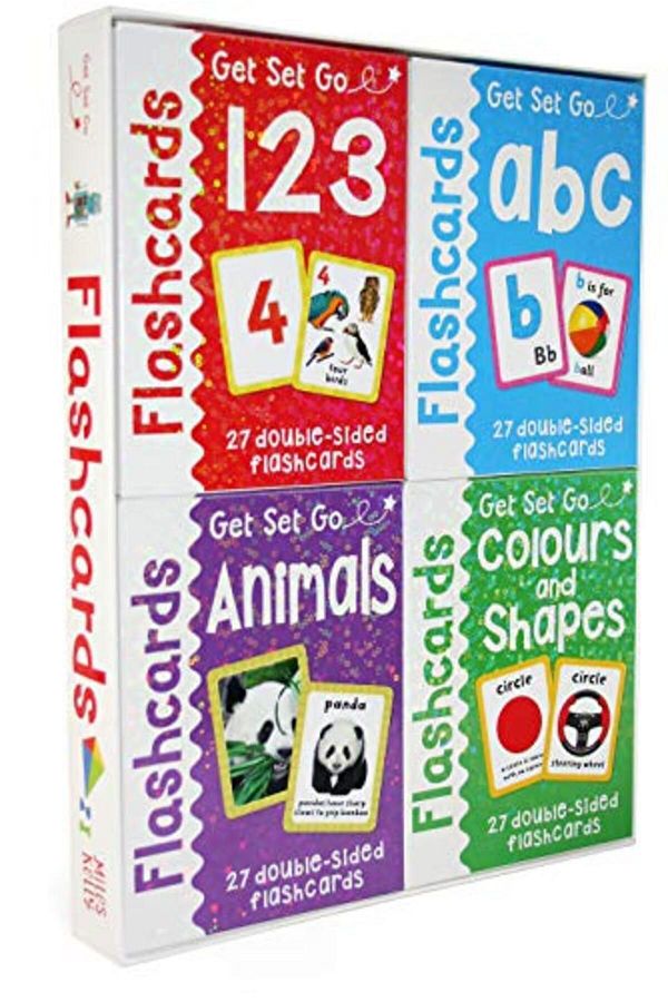 MILES KELLY-Get Set Go Flashcards 4 Set 1