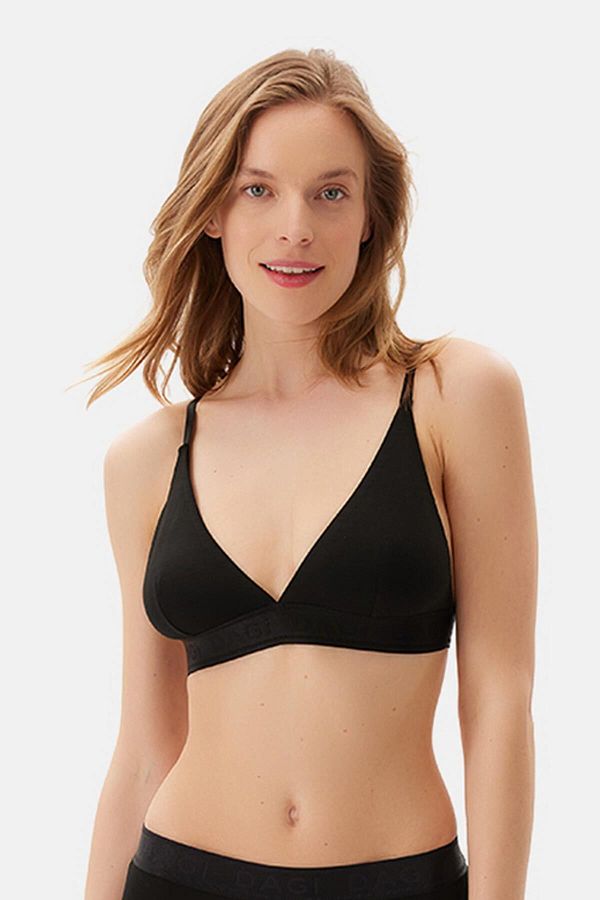 Dagi-Black Basic Modal Soft Bra 1
