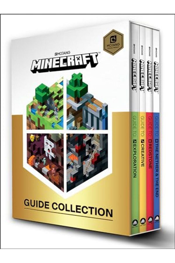 Bookmag-Minecraft Guide Collection 4Book Boxed Set Exploration; Creative; Redstone; The Nether & The End 1
