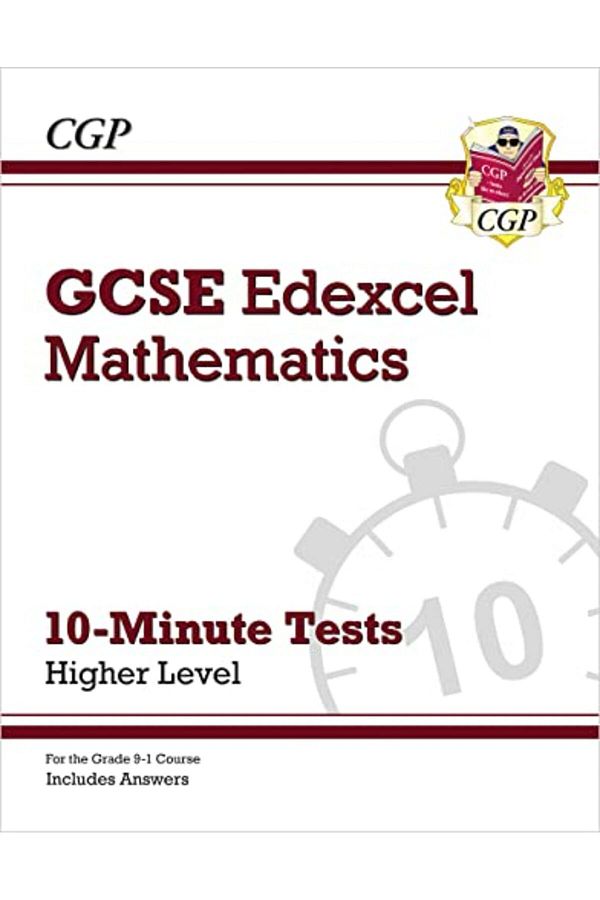 Coordination Group Publications Ltd CGP-اختبارات GCSE Maths Edexcel 10Minute للصف 91 تتضمن إجابات أعلى 1