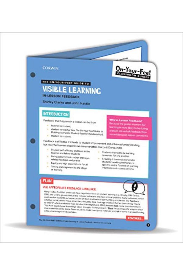 SAGE Publishing-دليل Onyourfeet للتعلم المرئي في تعليقات الدروس 1
