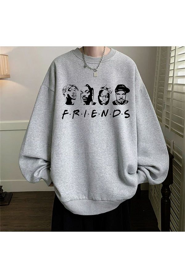 Gray friends sweatshirt on sale