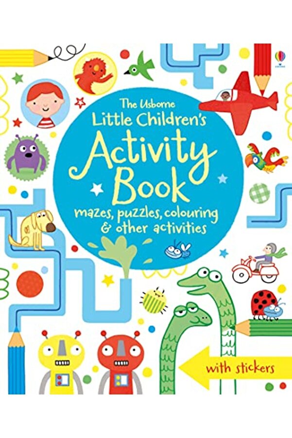 Harper Collins-The Usborne Little Childrens Activity Book Mazes Puzzles And Colouring 1