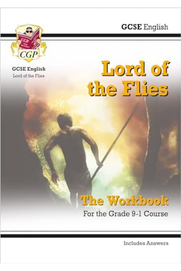 Coordination Group Publications Ltd CGP-كتاب تدريبات اللغة الإنجليزية لـ Gcse Lord Of The Flies يتضمن الإجابات 1