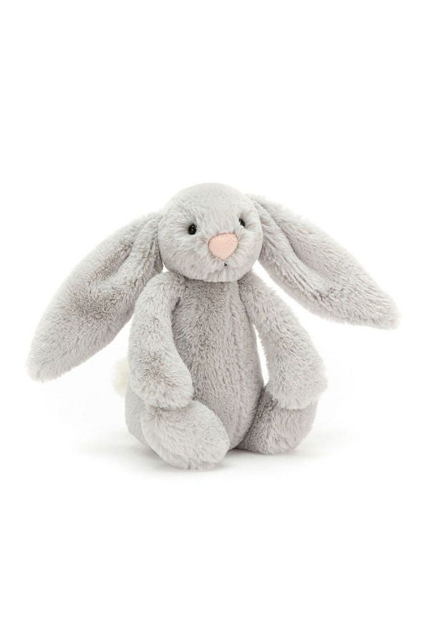 Jellycat-Gray Rabbit - Small Size 18 Cm Bashful 1