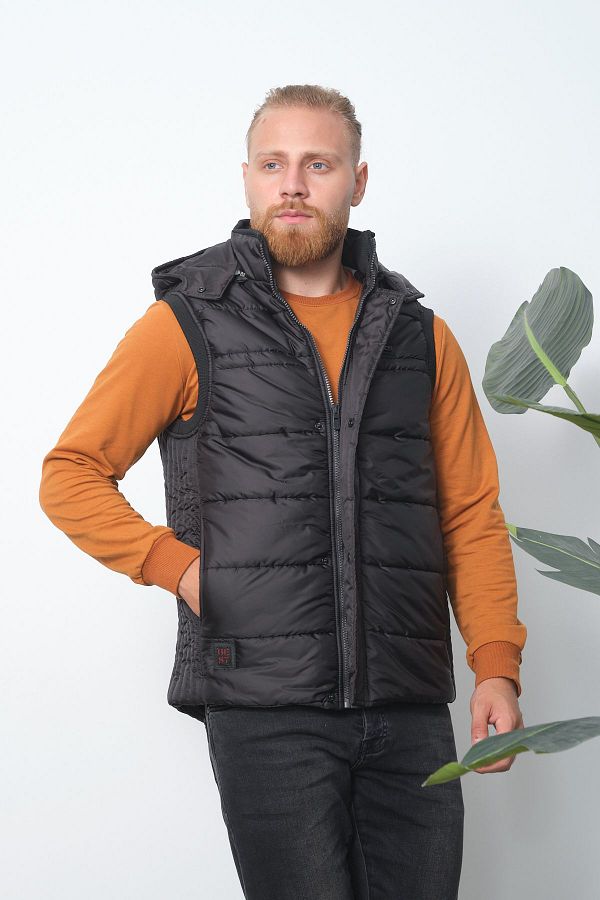 Cotton puffer vest 2025