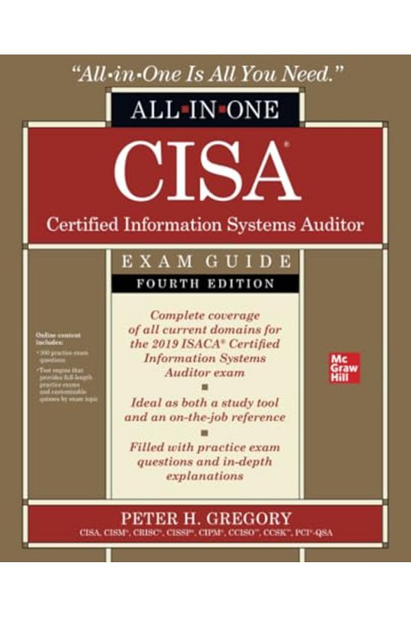 Mcgraw-Hill-دليل امتحان Allinone لمدقق أنظمة المعلومات المعتمد من CISA، الطبعة الرابعة 1