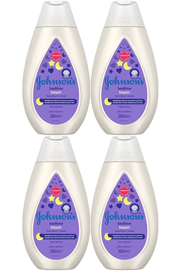 Johnson's Baby Johnsons Baby Bedtime Bebek Losyon 300ML (4 Lü Set)