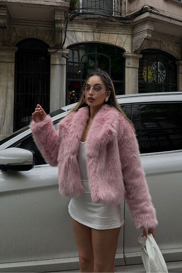 Soft fur coat shop