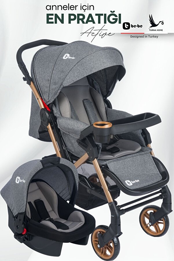 4 Baby Turnahome New Actıve Travel Bebek Arabası