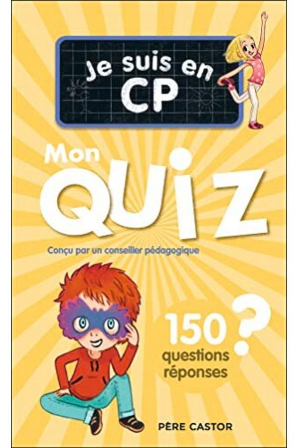 UD Union Distribution-Je Suis En Cp Je Suis En Cp Mon Quiz 1