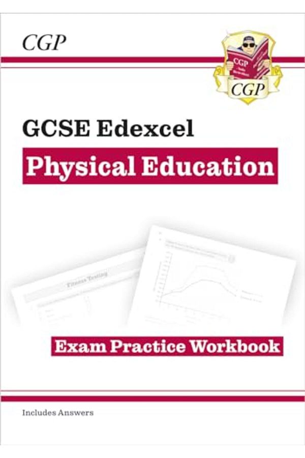 Coordination Group Publications Ltd CGP-كتاب تدريبي لاختبار التربية البدنية GCSE Edexcel للصف 91 بما في ذلك الإجابات 1