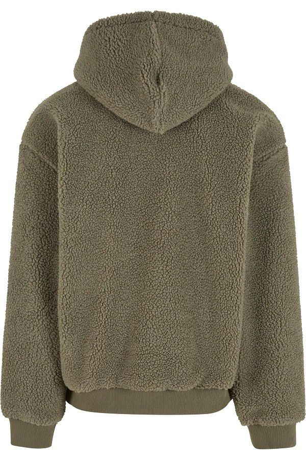 Urban classics teddy hoodie on sale