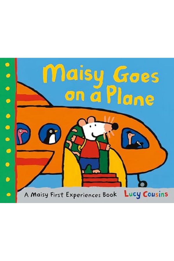 Penguin Random House-Maisy Goes On A Plane A Maisy First Experiences Book 1
