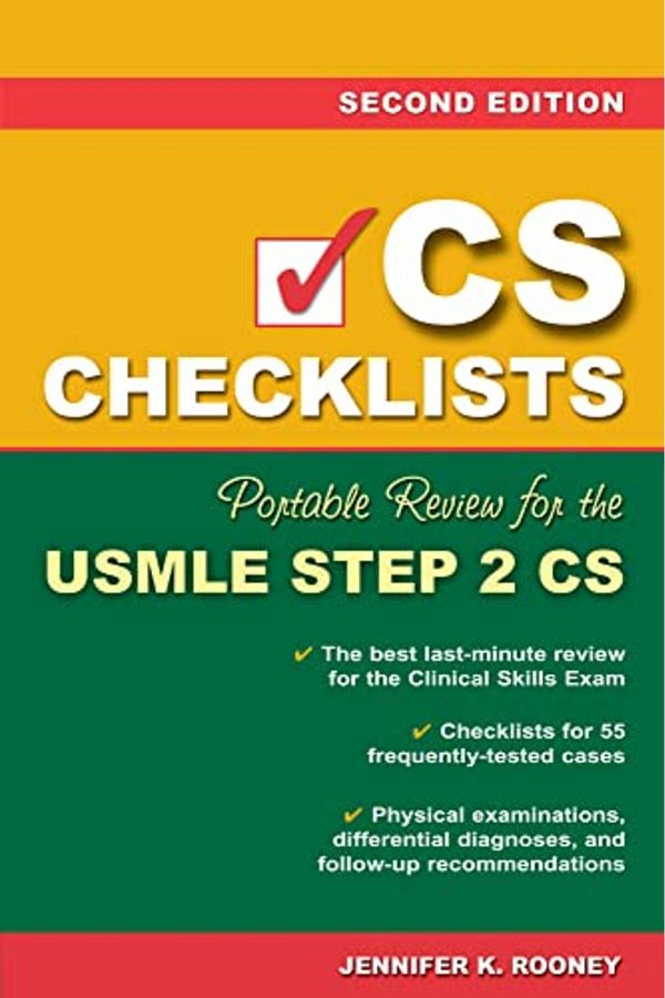 Mcgraw-Hill-Cs Checklists Portable Review For The Usmle Step 2 Cs Second Edition 1