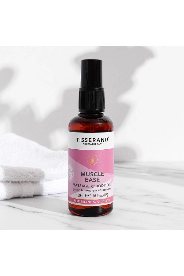 TISSERAND AROMATHERAPY-Tisserand Muscle Ease - Massage and Body Oil Set 1