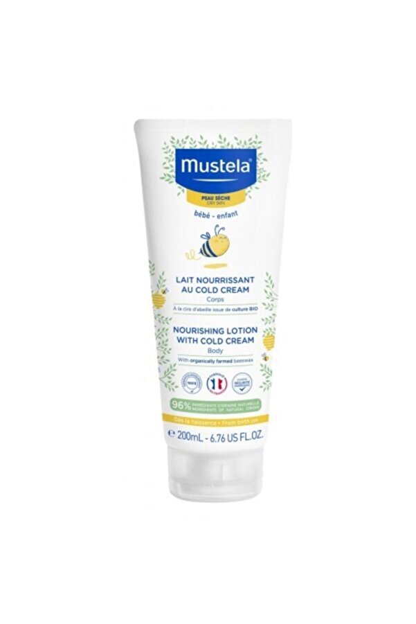 Mustela Cold Krem Içeren Besleyici Vücut Losyonu 200 Ml