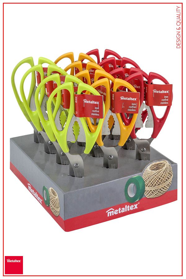 Metaltex-Brico Scissors Disp 1
