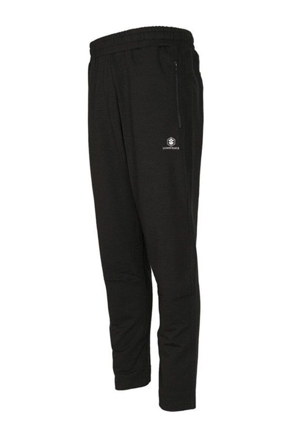 lumberjack-Ανδρικό μαύρο φούτερ 1m Ct121 Basic Jogger - 100581784 1