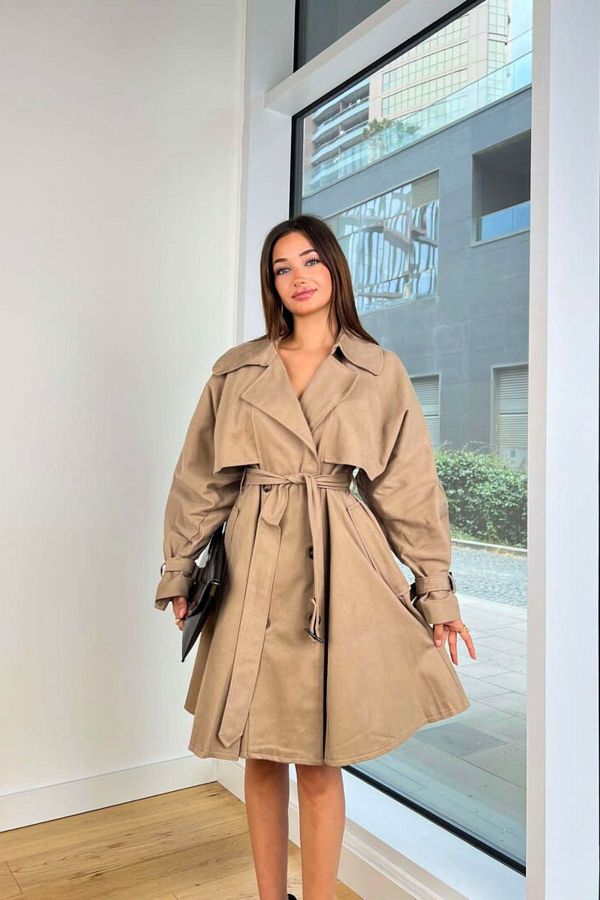 Loose trench coat best sale