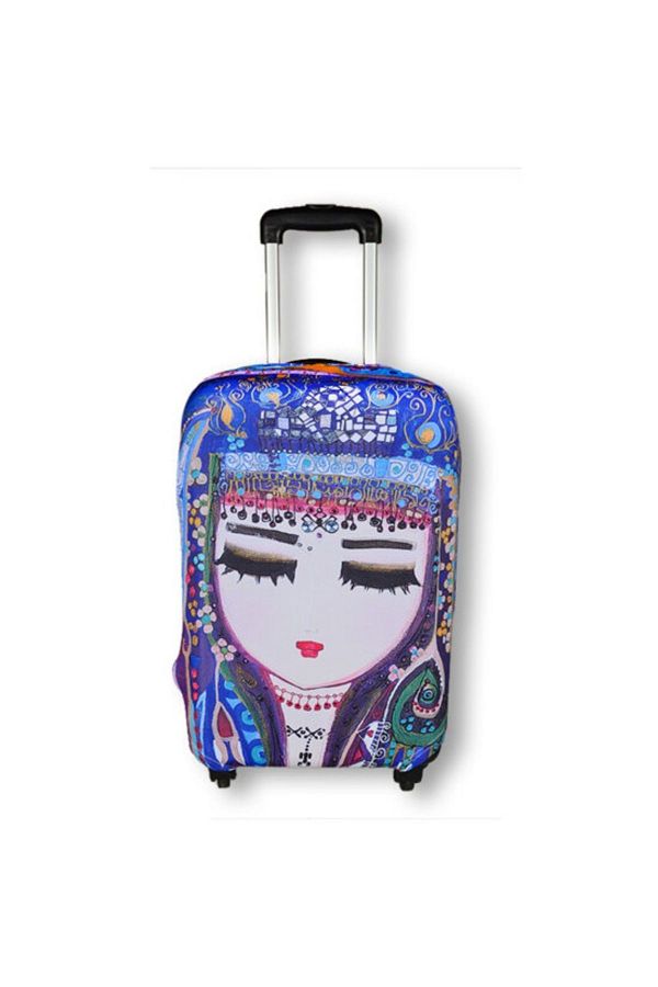 Biggdesign Blue Water Suitcase 20 Inch Trendyol