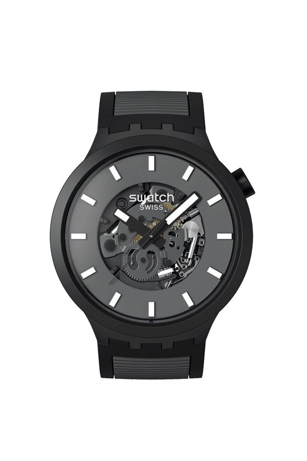 Swatch Watch Black Black Trendyol