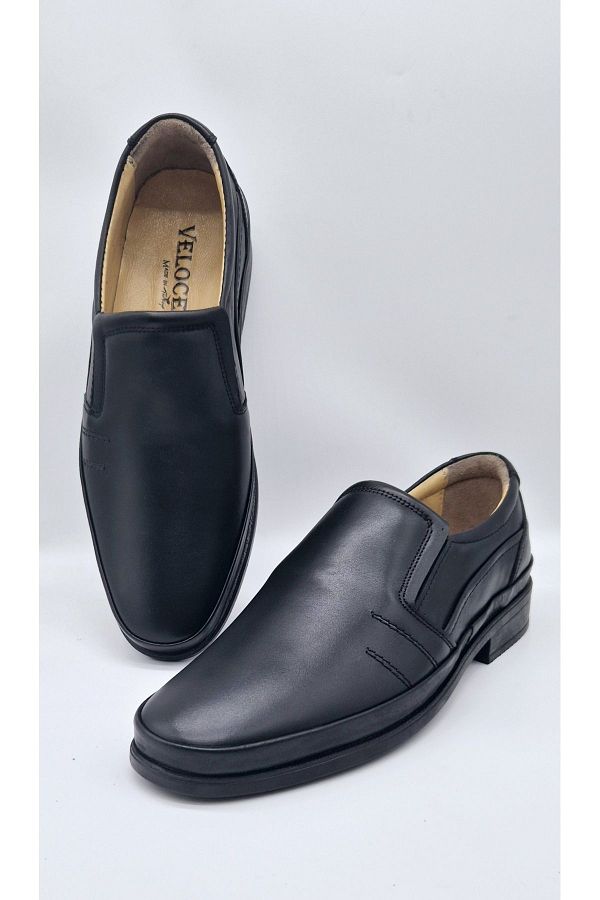 VELOCE Genuine Leather Inside and Outside Our Very Soft Shoes Trendyol