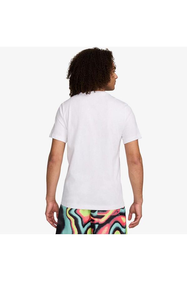 Nike Men s T Shirt Embroidered Swoosh Cotton